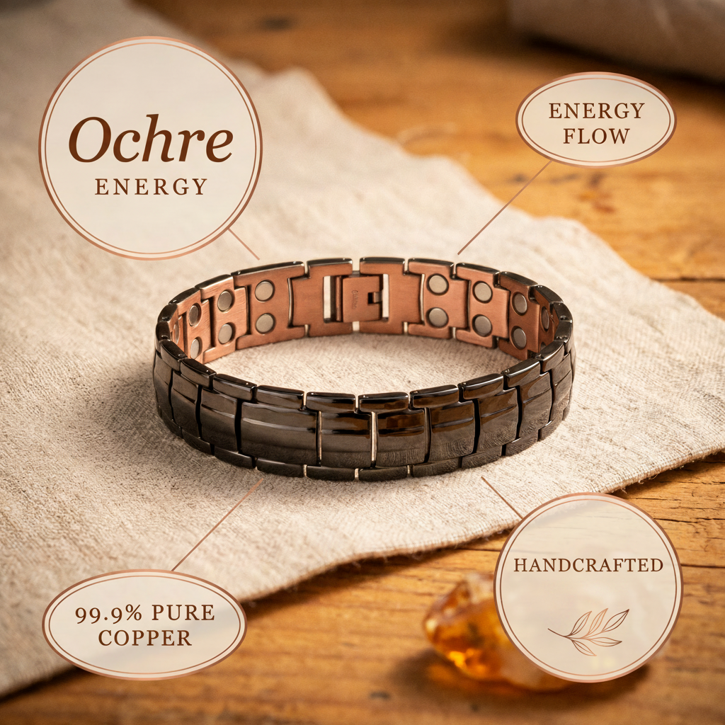Ochre Men’s Copper Bracelet