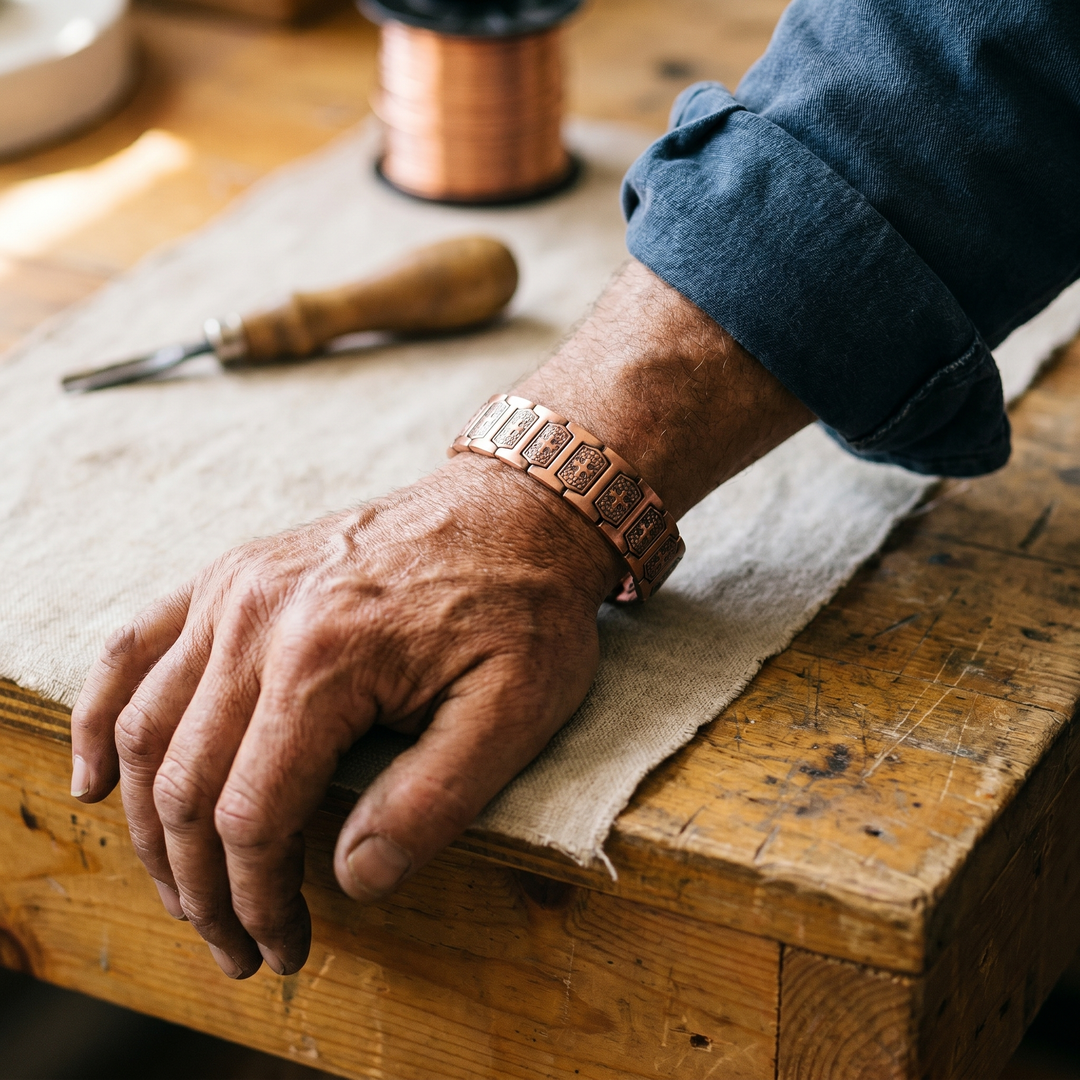 Gale Men’s Copper Bracelet