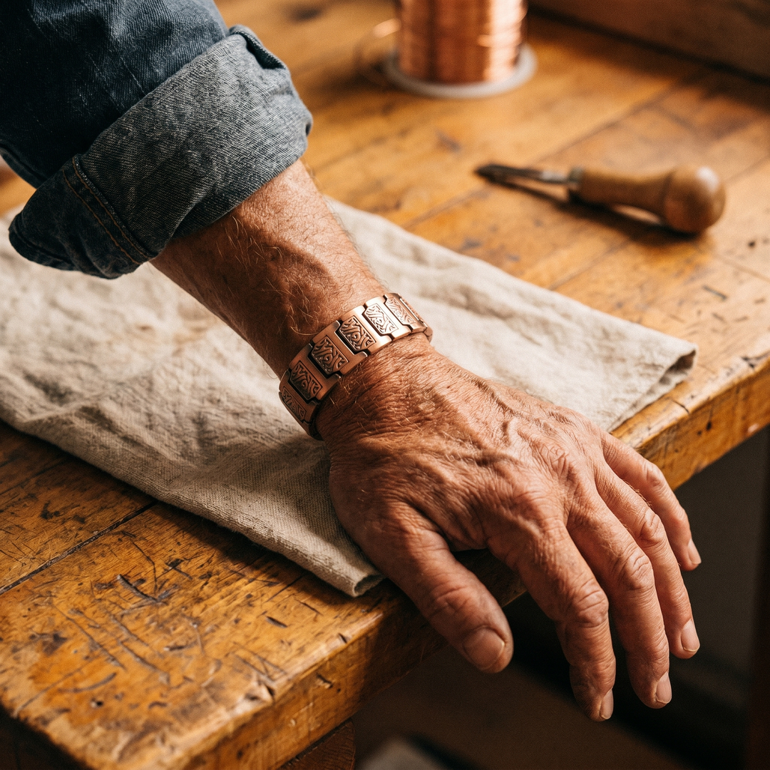 Glen Men’s Copper Bracelet