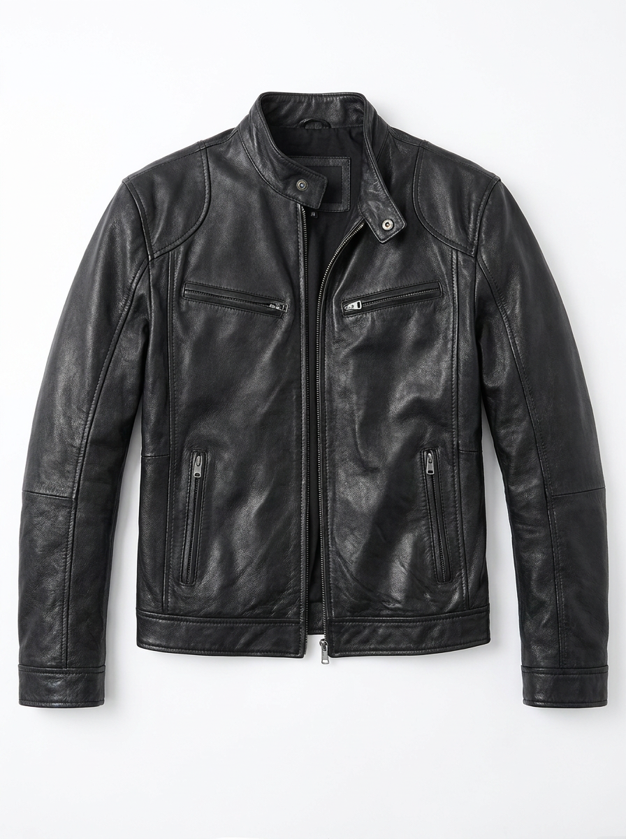 Roussel Paris Leather-Look Jacket