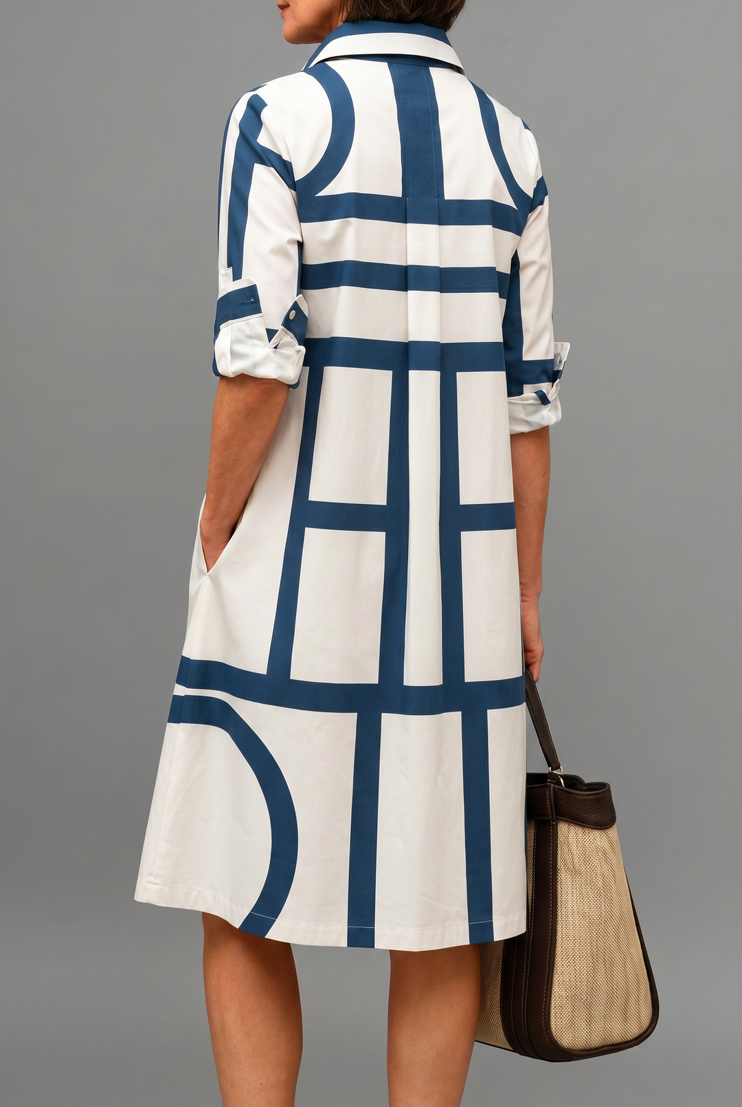 Naomi Elegant Midi Dress