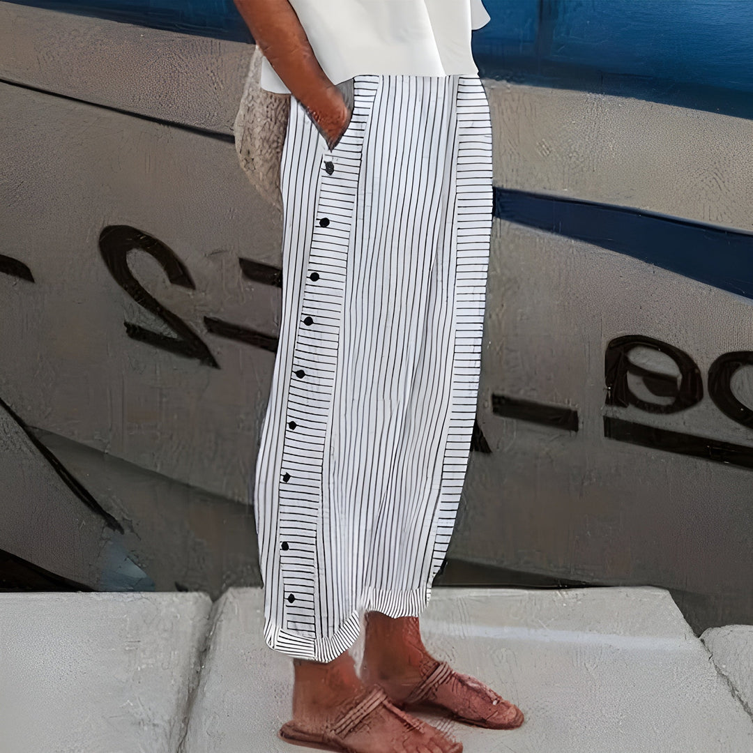 BARBARA COMFORTABLE TROUSERS WITH SIDE POCKETS