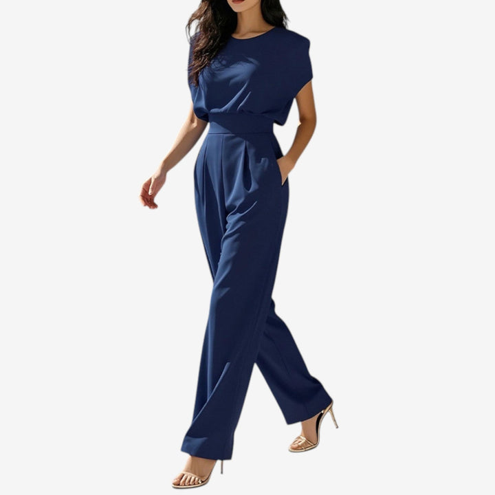 Catherine™ | Belted Jumpsuit
