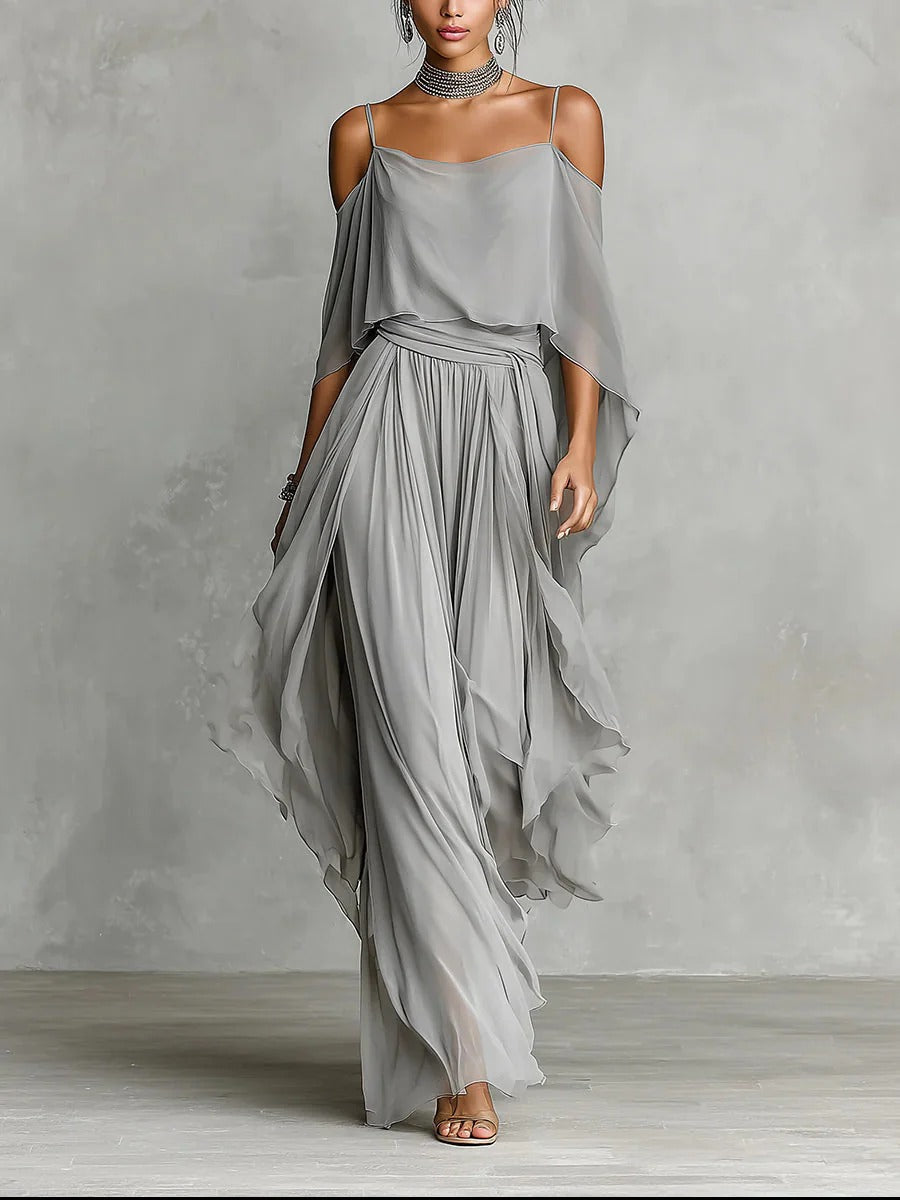 Isabela | Flowy Grey Set