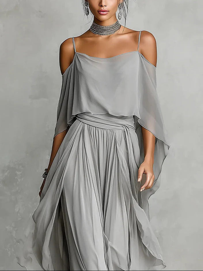 Isabela | Flowy Grey Set