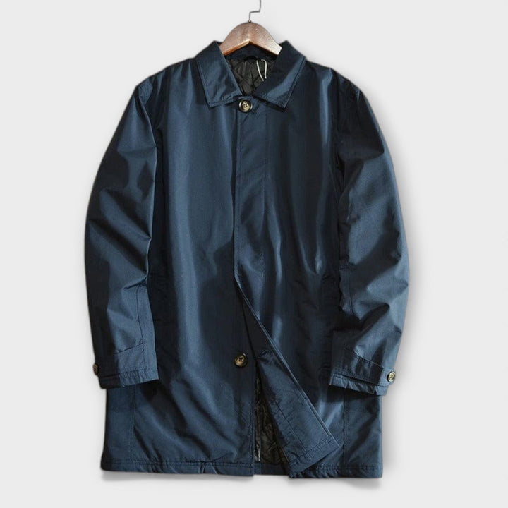 Victor Quilted-Lined Mac Coat