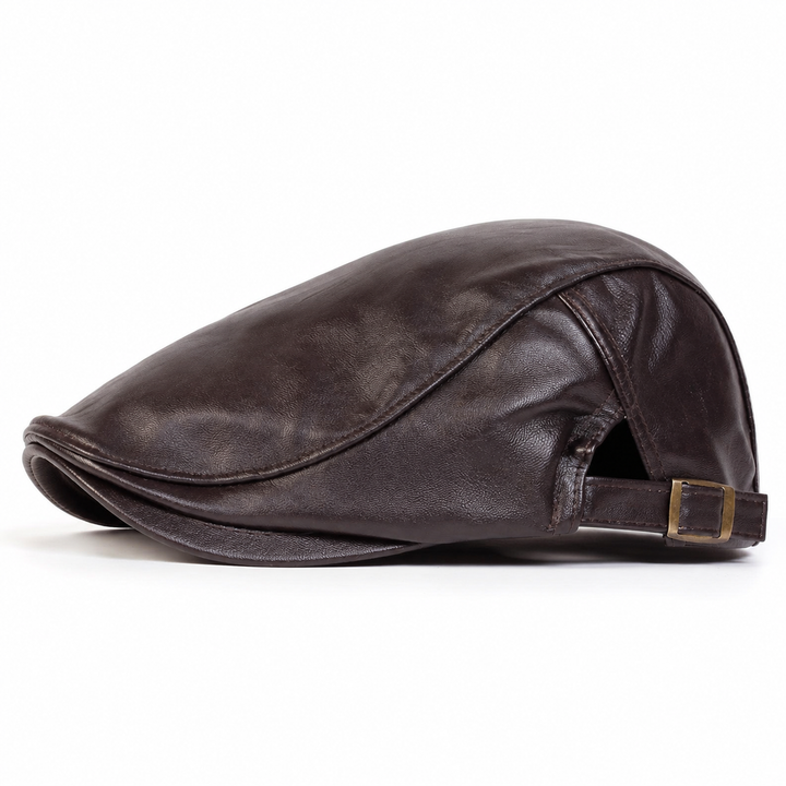 Leather-Look Driver Cap