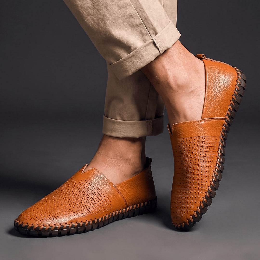 Hawthorne Breathable Leather Loafers