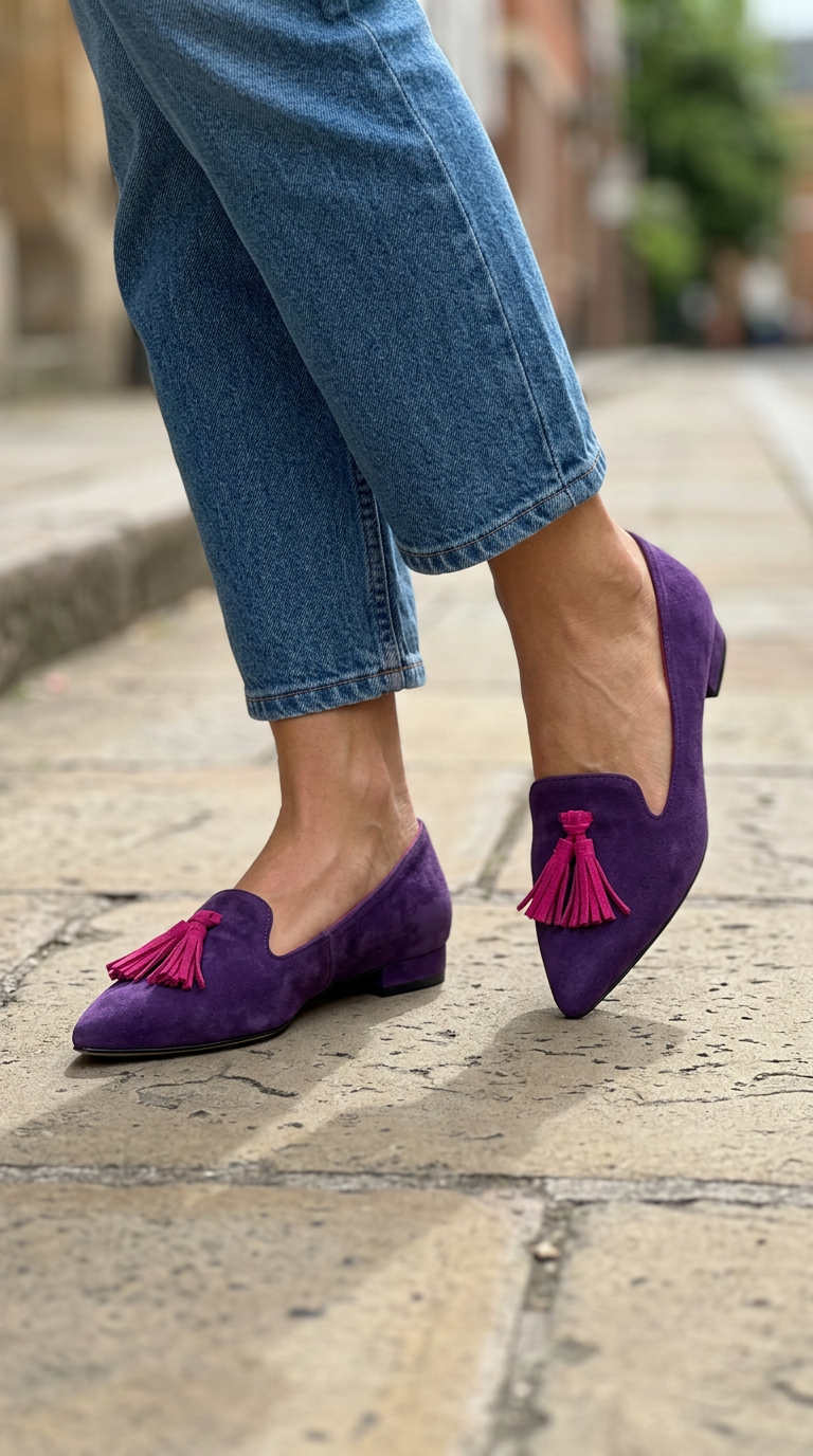 Livia | Pointed Slip-On Ballet Flats