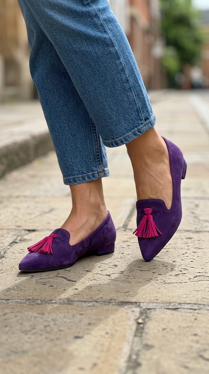 Livia | Pointed Slip-On Ballet Flats