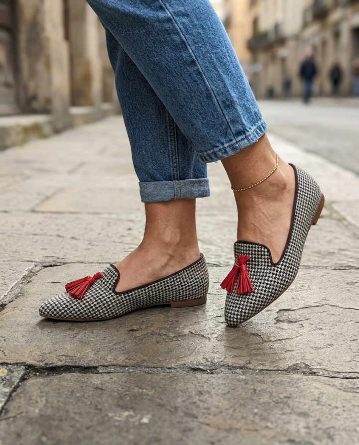 Livia | Pointed Slip-On Ballet Flats