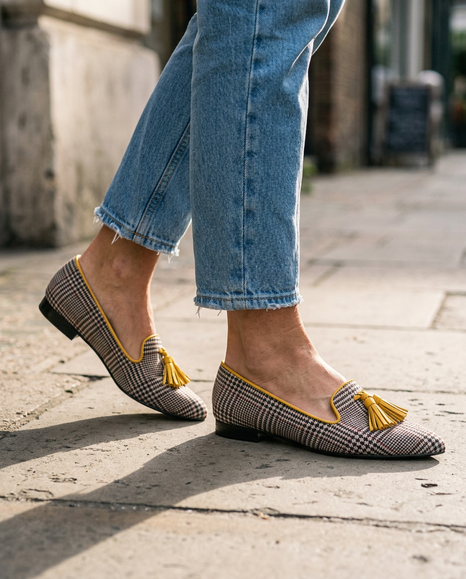 Livia | Pointed Slip-On Ballet Flats