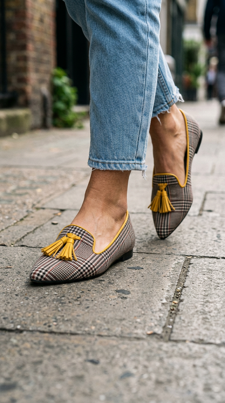 Livia | Pointed Slip-On Ballet Flats
