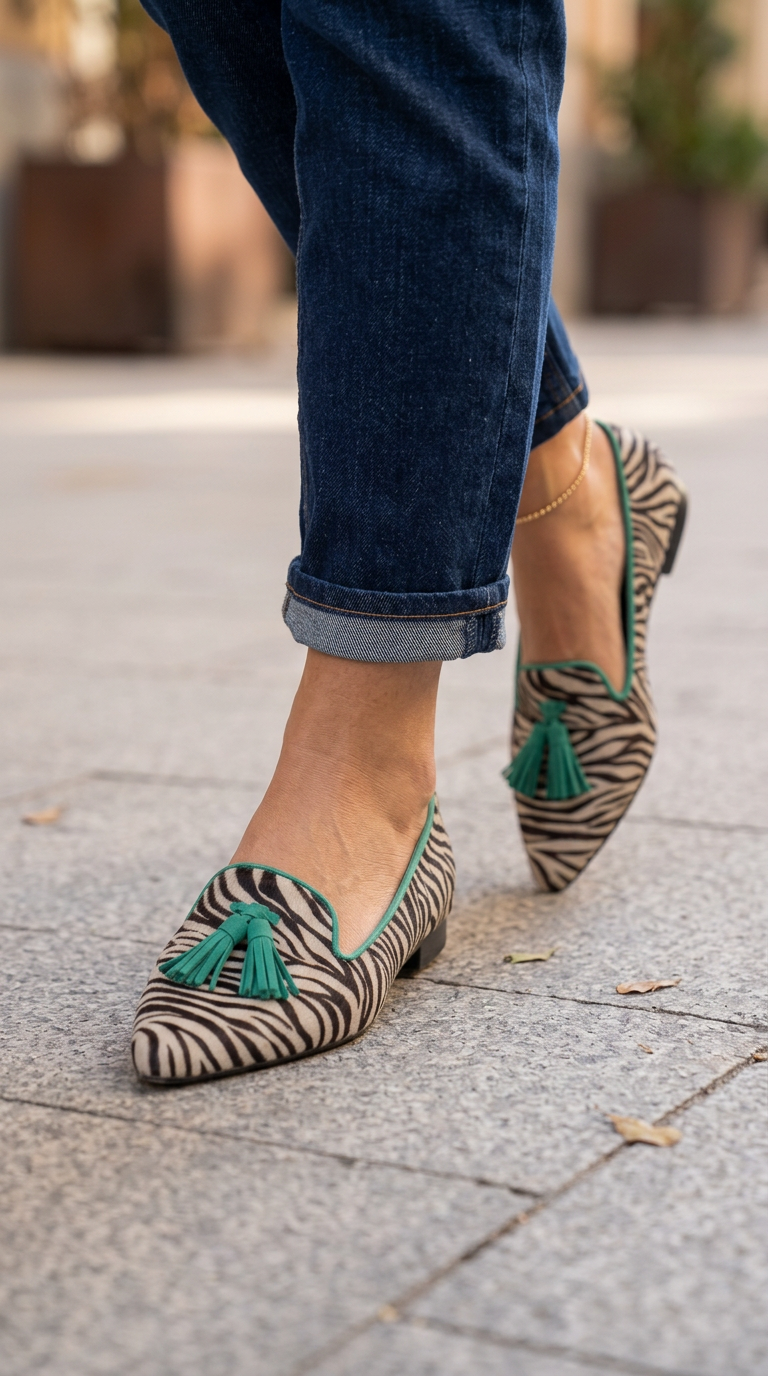 Livia | Pointed Slip-On Ballet Flats