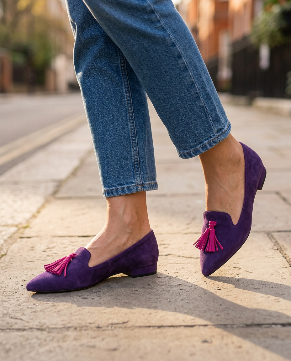 Livia | Pointed Slip-On Ballet Flats