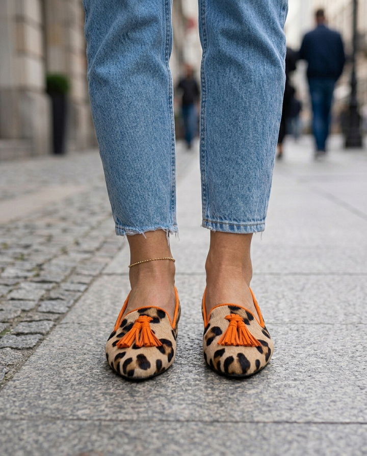Livia | Pointed Slip-On Ballet Flats