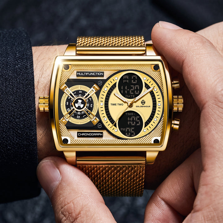 Marksman Dual-Time Quartz Watch