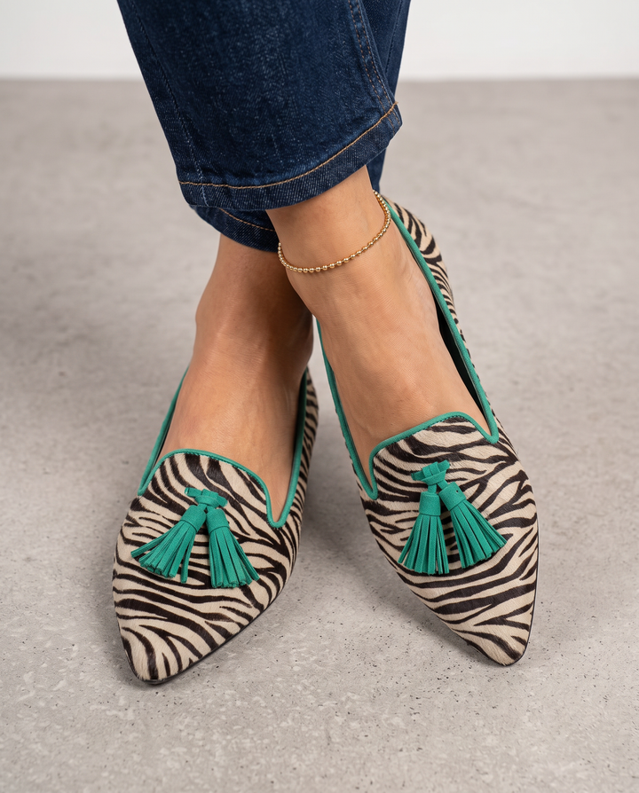 Livia | Pointed Slip-On Ballet Flats