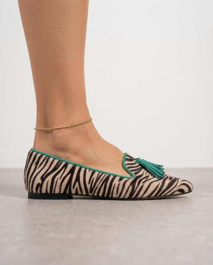 Livia | Pointed Slip-On Ballet Flats