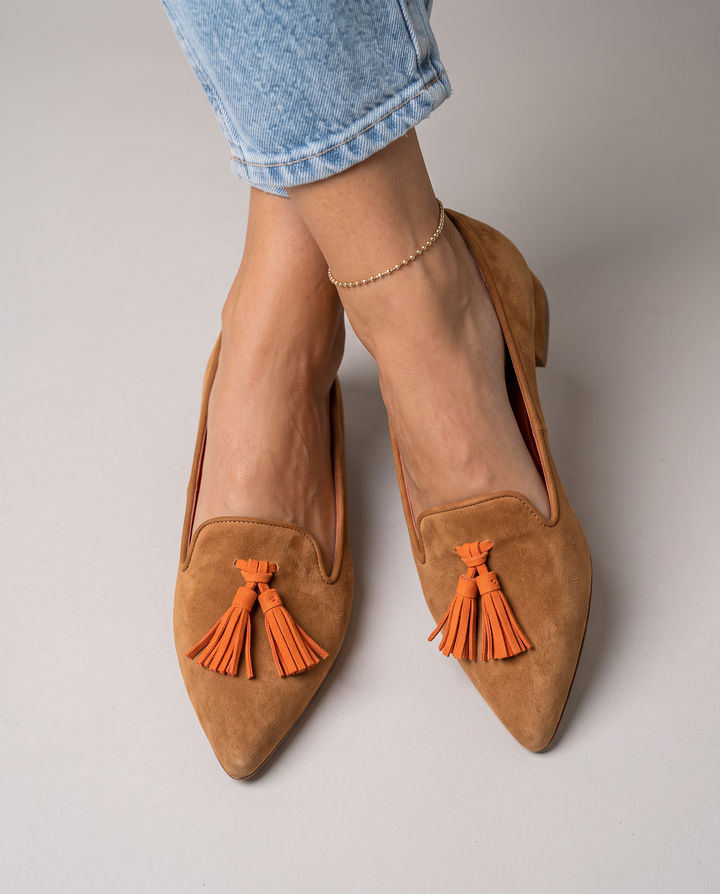 Livia | Pointed Slip-On Ballet Flats