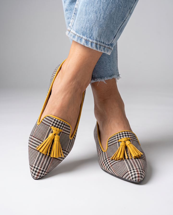 Livia | Pointed Slip-On Ballet Flats