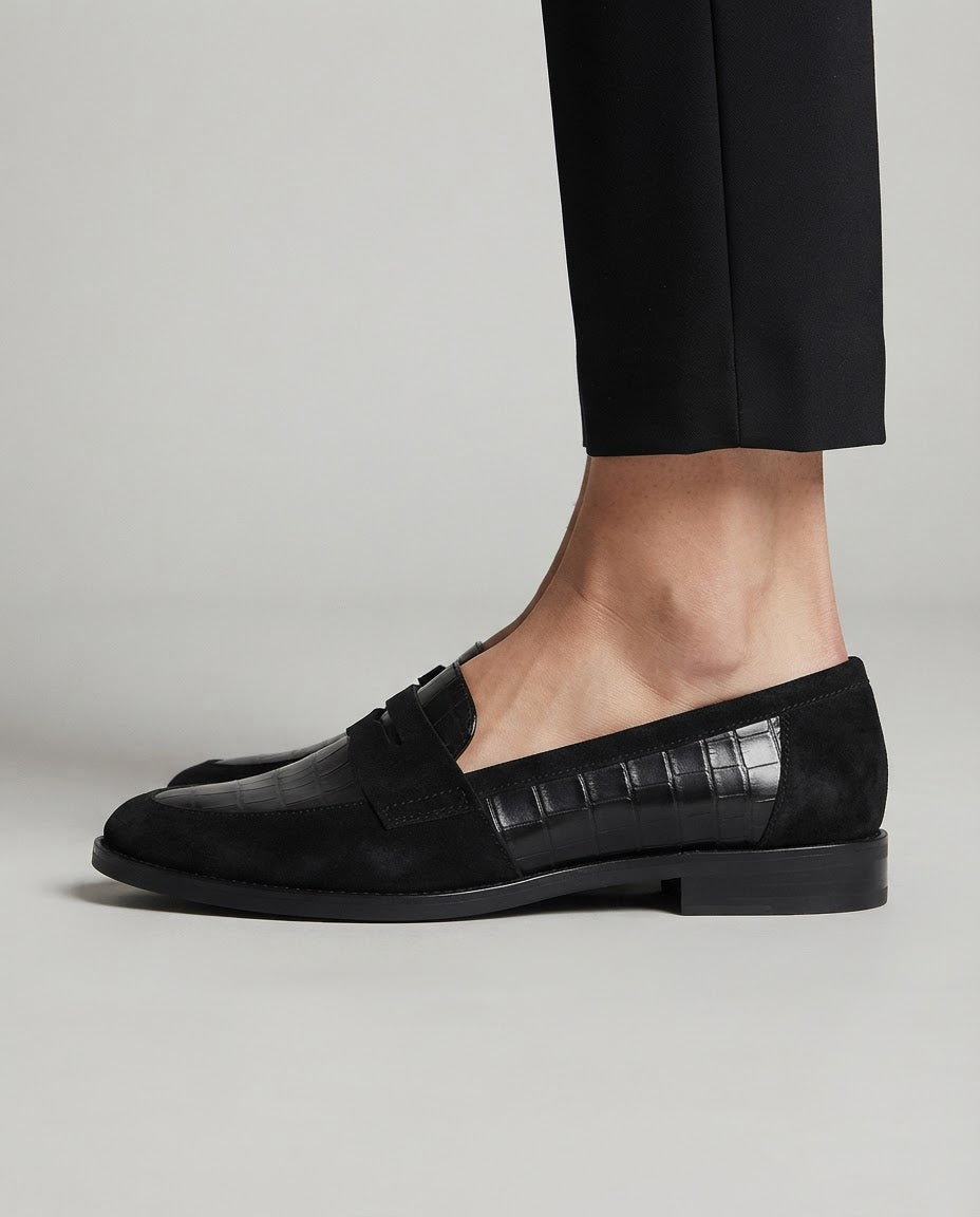 Mariluz Loafers with Cushioned Insole