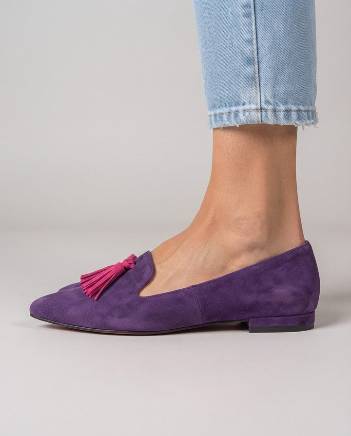 Livia | Pointed Slip-On Ballet Flats