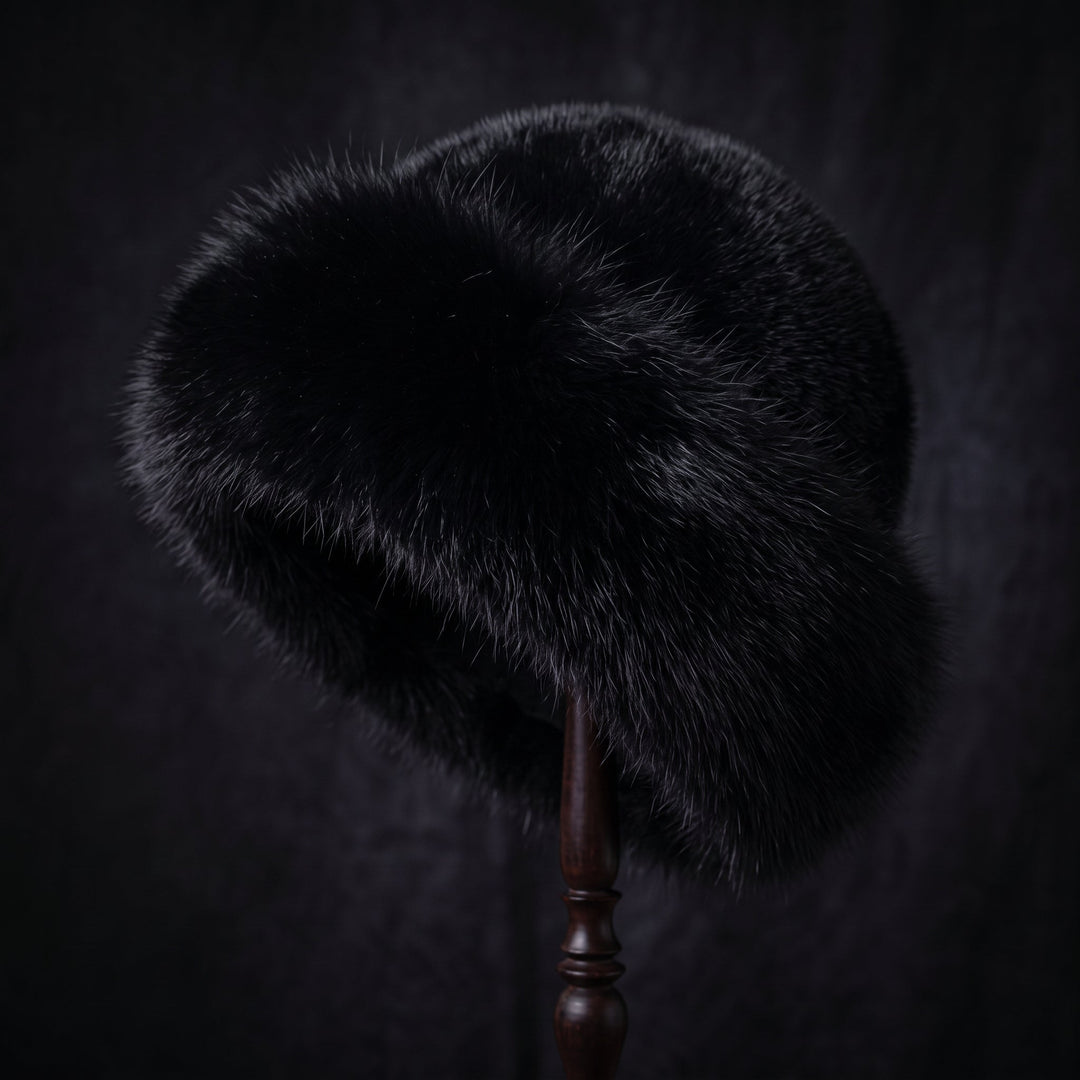 Vivienne Elegant Faux-Fur Brim Hat