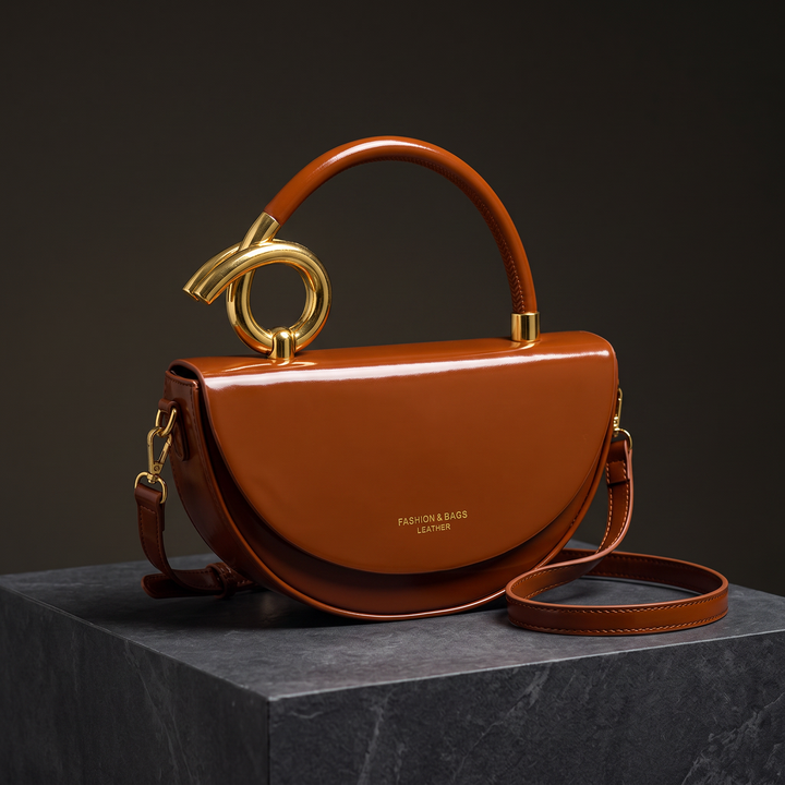 Arabella Elegant Crescent Crossbody Bag