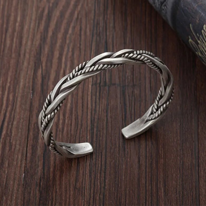 Braided Cuff Bracelet - product view 5