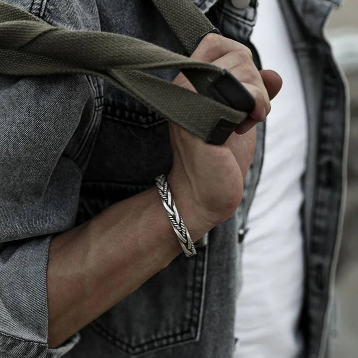 The Original — Men's Braided Cuff Bracelet