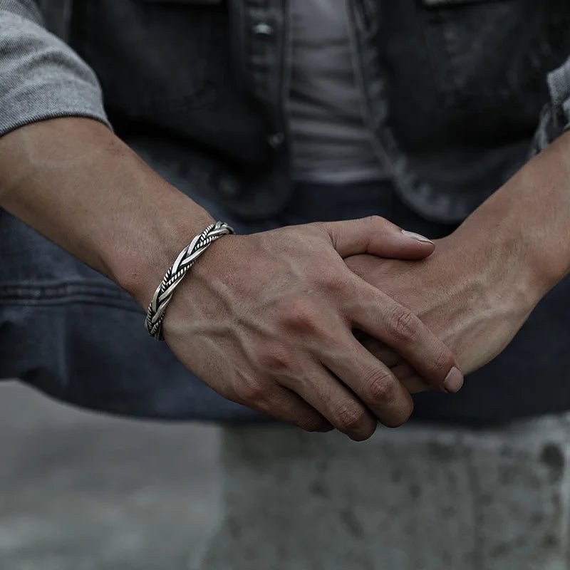 The Original — Men's Braided Cuff Bracelet