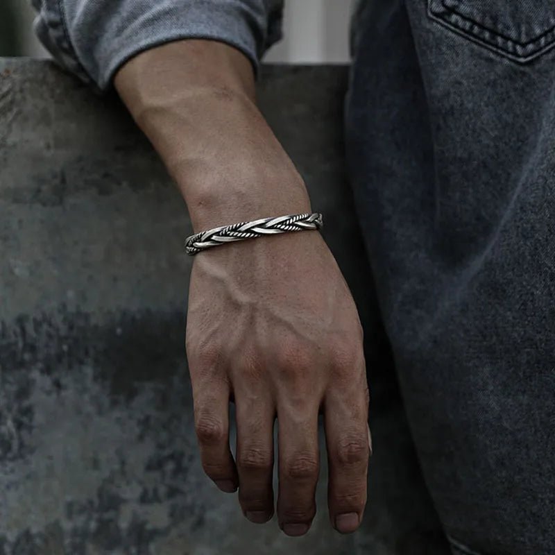 The Original — Men's Braided Cuff Bracelet