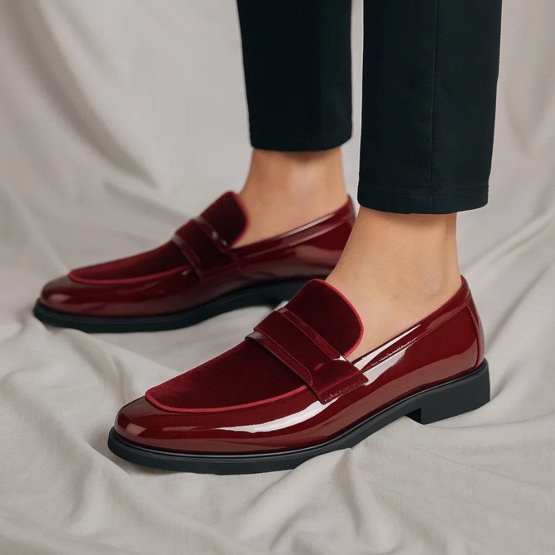 Enzo All-Day Comfort Suede Penny Loafers