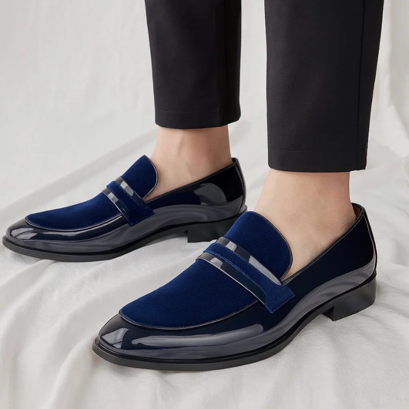 Enzo All-Day Comfort Suede Penny Loafers