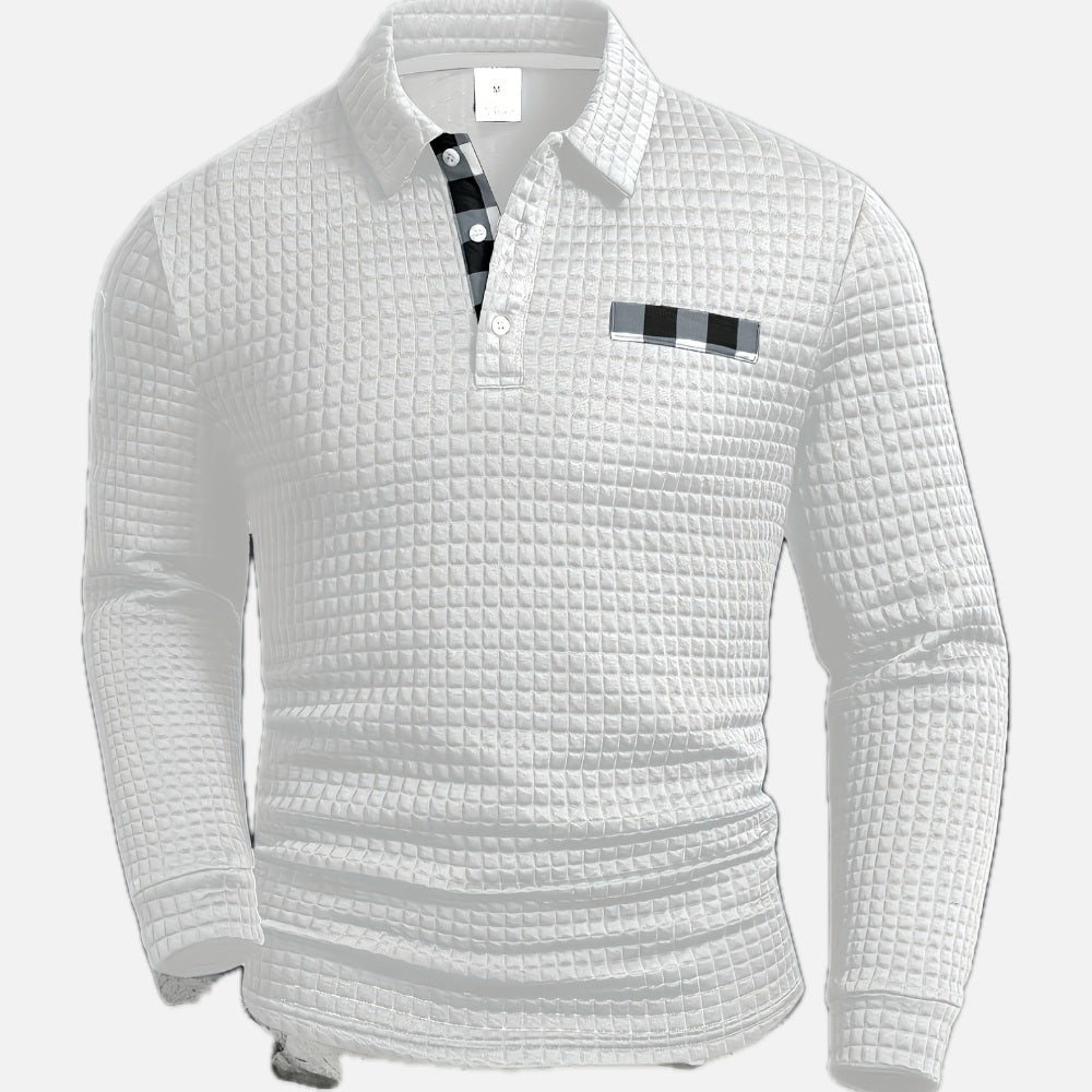 Jelle Structured Check Overshirt