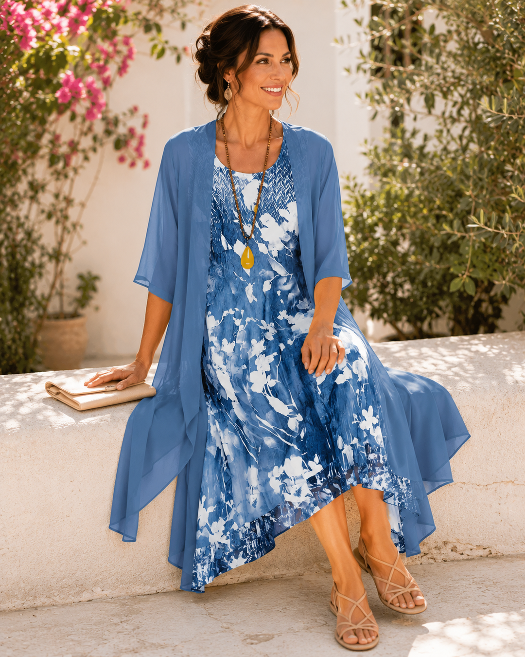 Ava Breezy Two Layer Dress