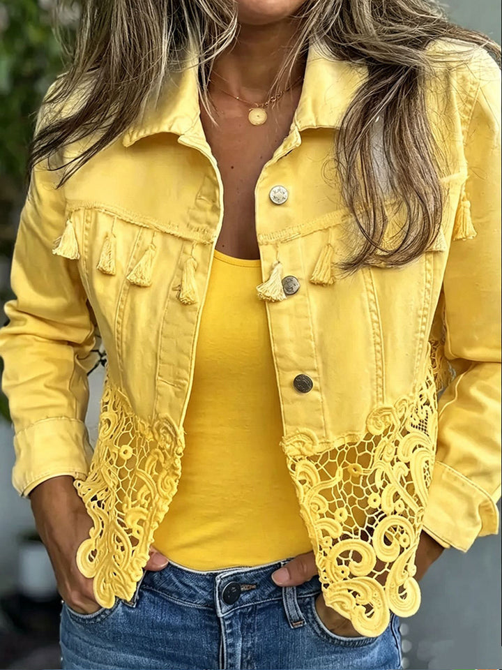 Kambria™ | Fringed Trim Jacket