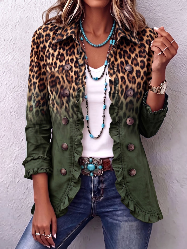 Elspeth™ | Ombré Leopard Blazer