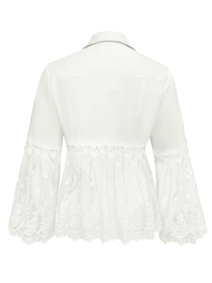 Sunnelace™ | Cutwork Hem Jacket