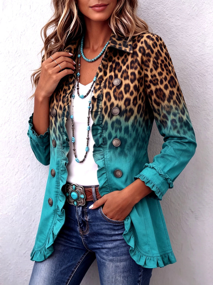 Elspeth™ | Ombré Leopard Blazer