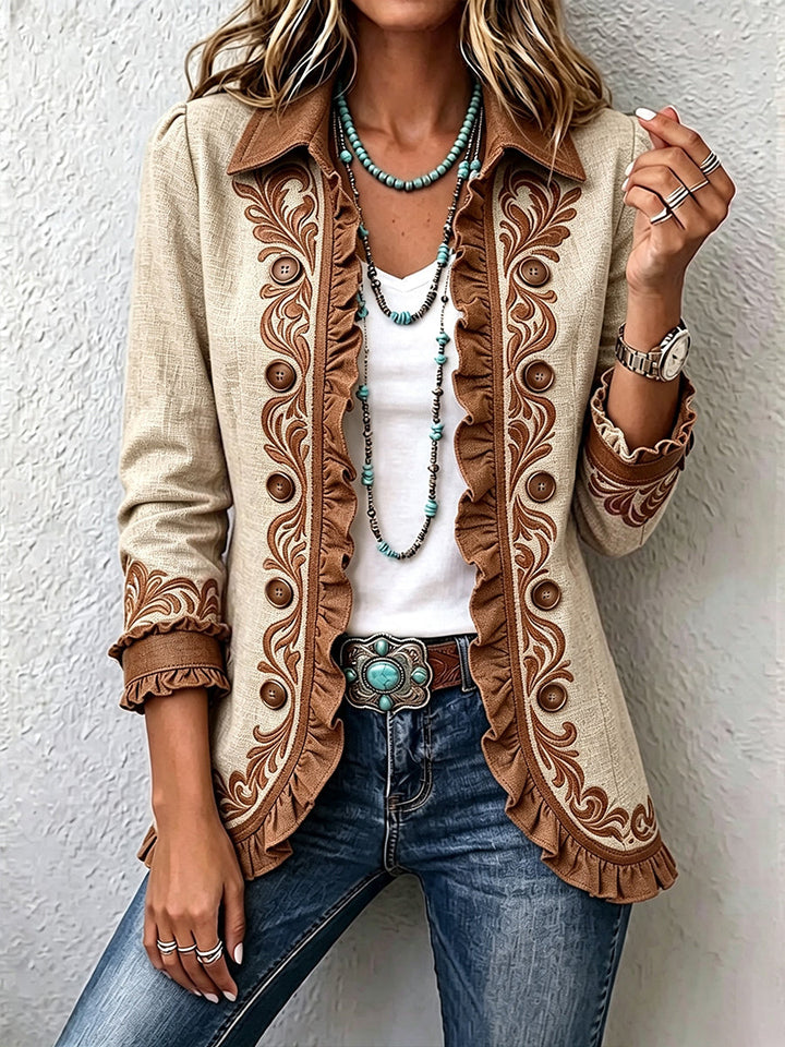 Dawncroft™ | Vintage Floral Jacket