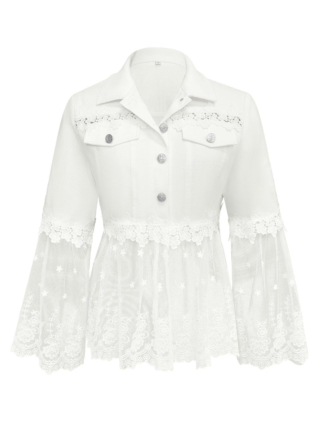 Sunnelace™ | Cutwork Hem Jacket