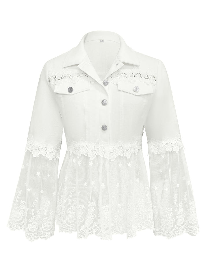 Sunnelace™ | Cutwork Hem Jacket