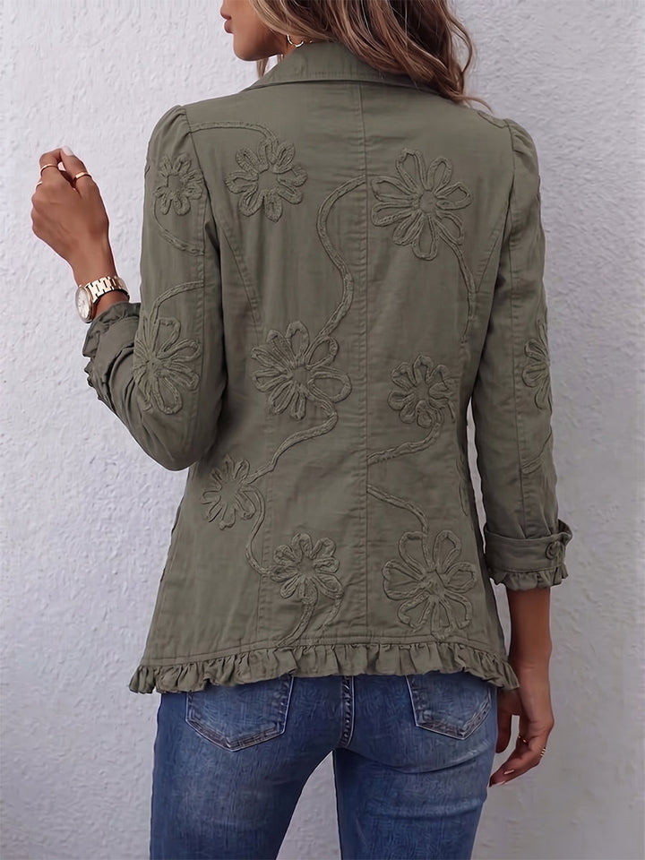 Kamberly™ | Embroidered Utility Jacket