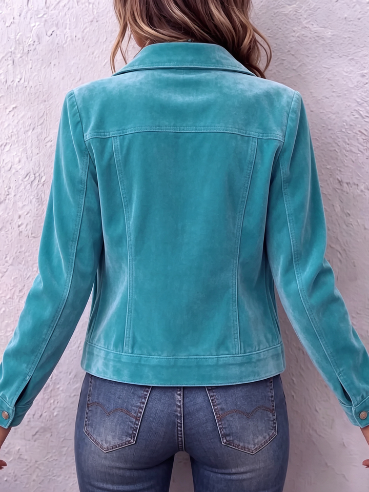 Dianne Vintage-Inspired Velvet Jacket