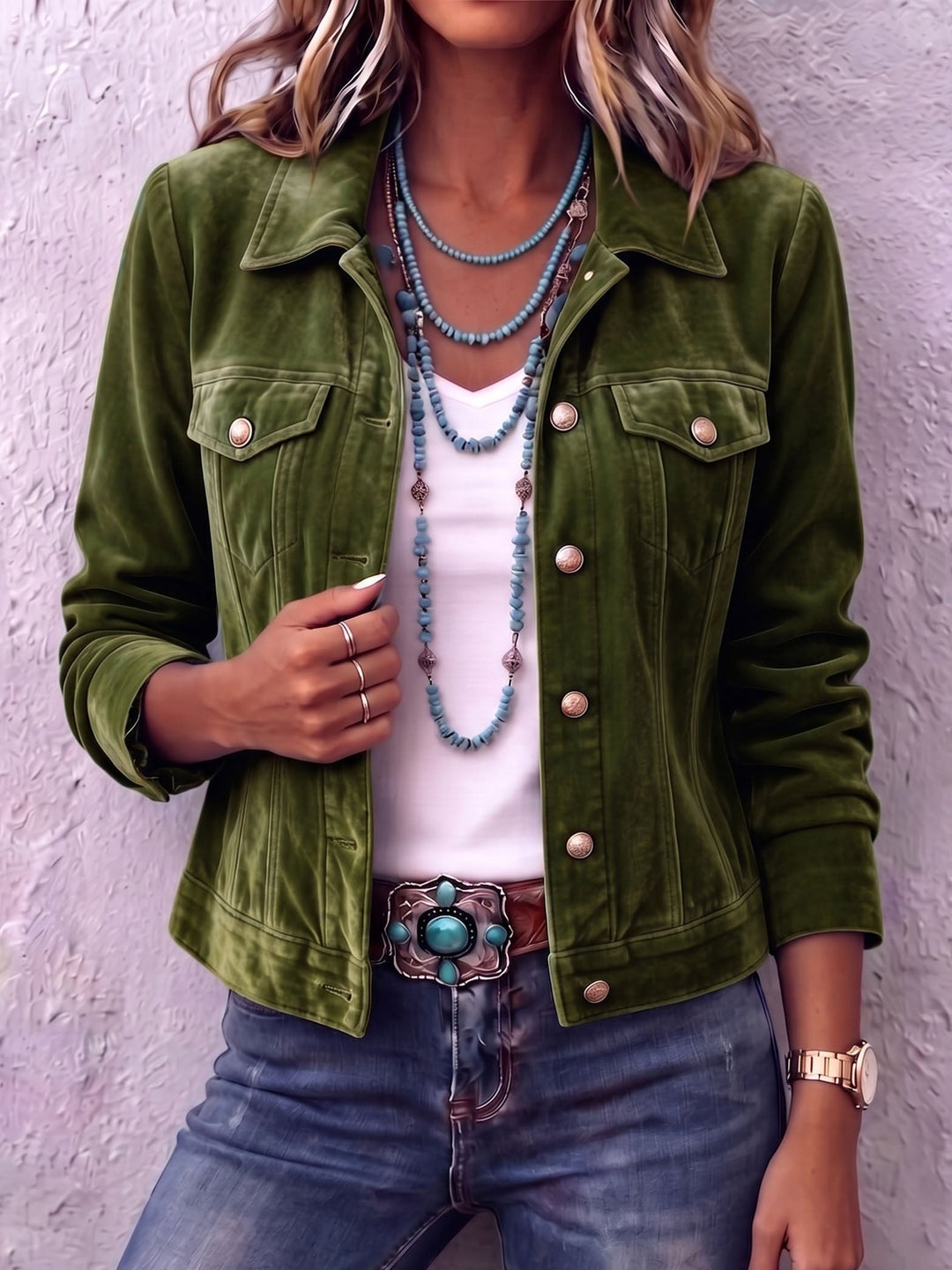 Dianne Vintage-Inspired Velvet Jacket