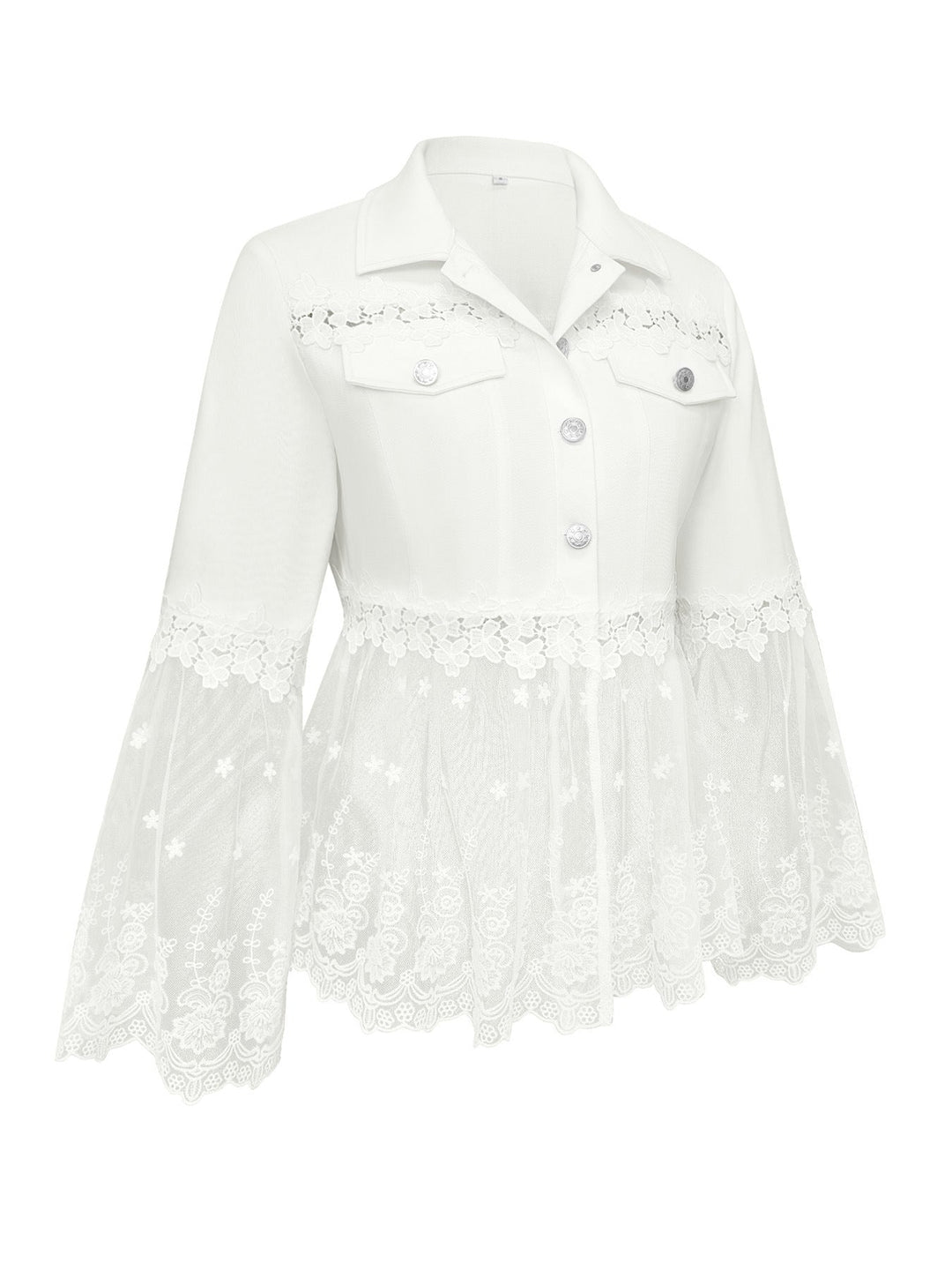 Sunnelace™ | Cutwork Hem Jacket