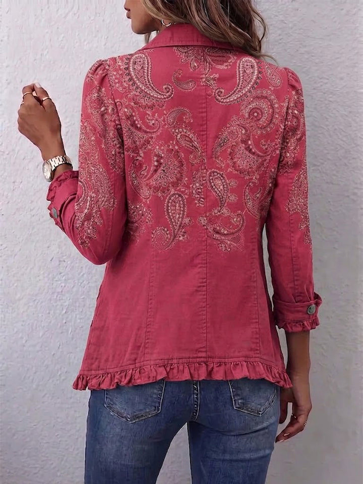 Anouk™ | Paisley Lapel Jacket