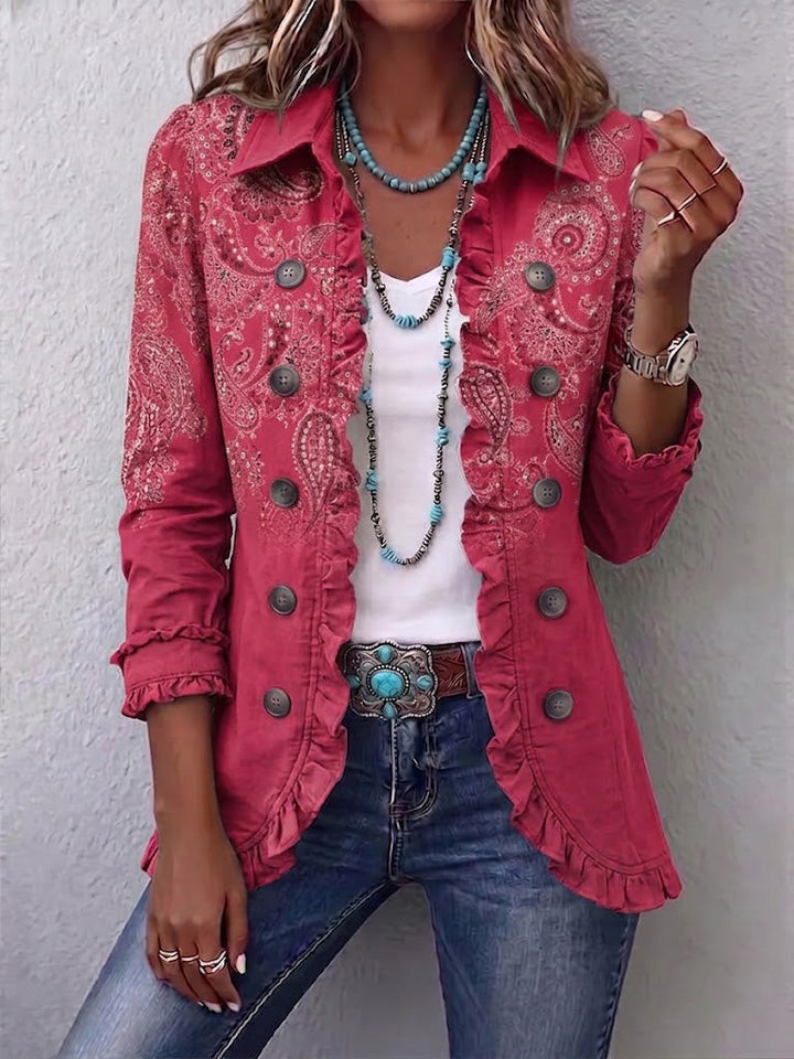 Anouk™ | Paisley Lapel Jacket